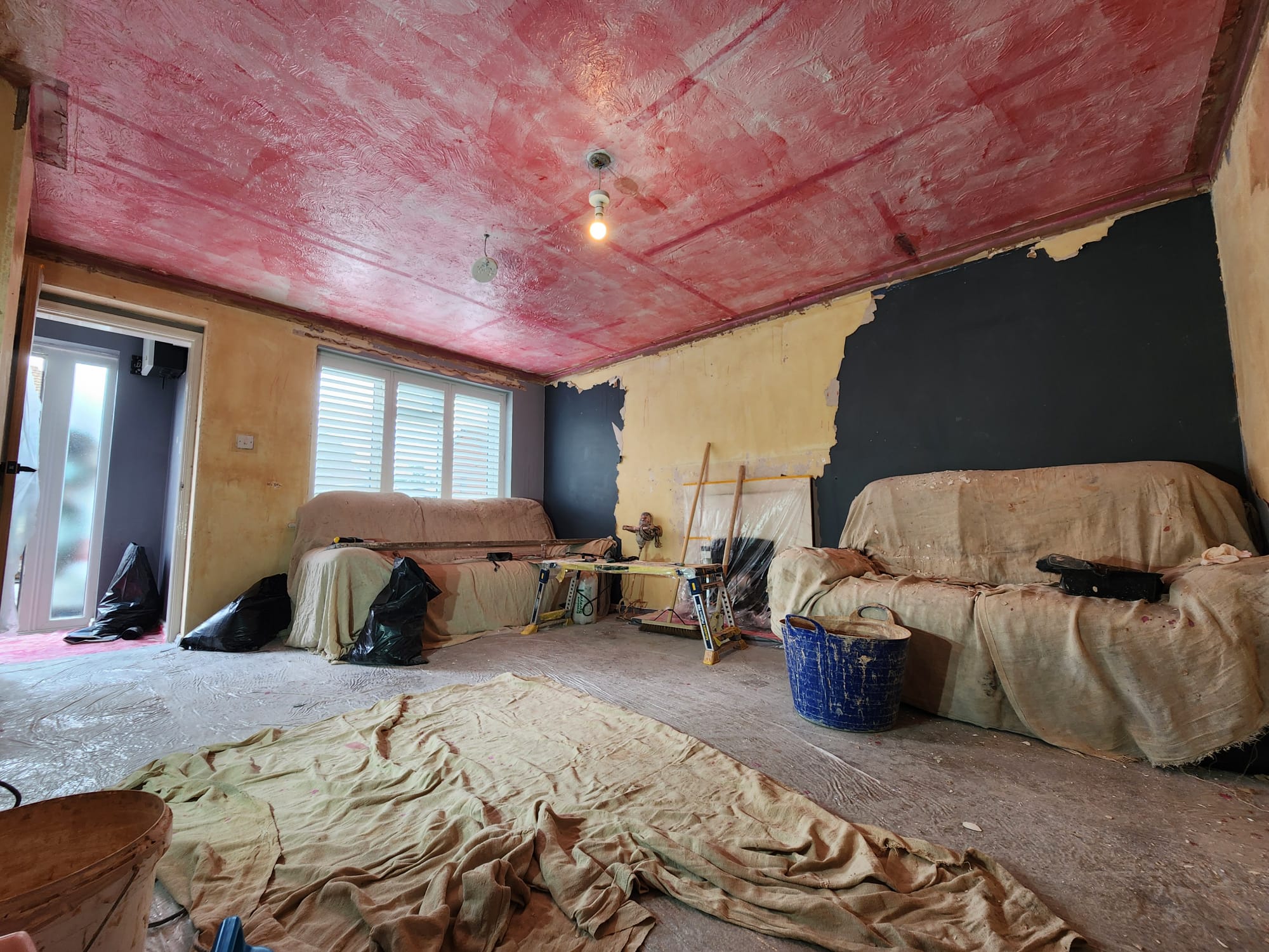 Before plastering photo for additional project 2